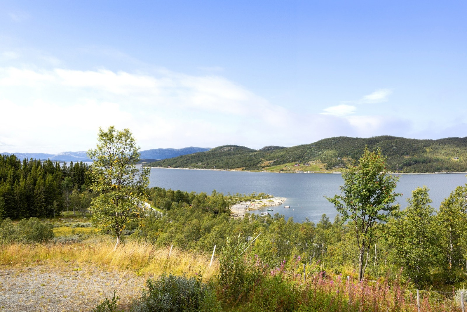 Fantastisk utsikt og gode solforhold. Her er det ingenting som stenger for utsikten Galleribilde