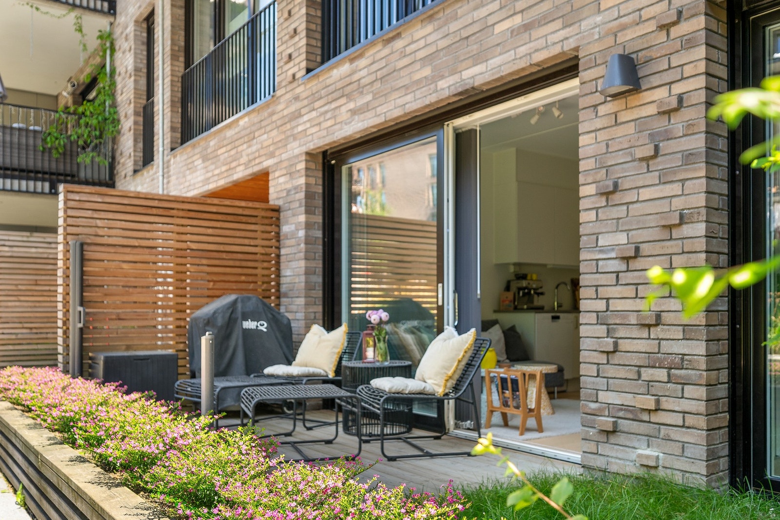 Markterrassen er målt til 7 m2. Galleribilde