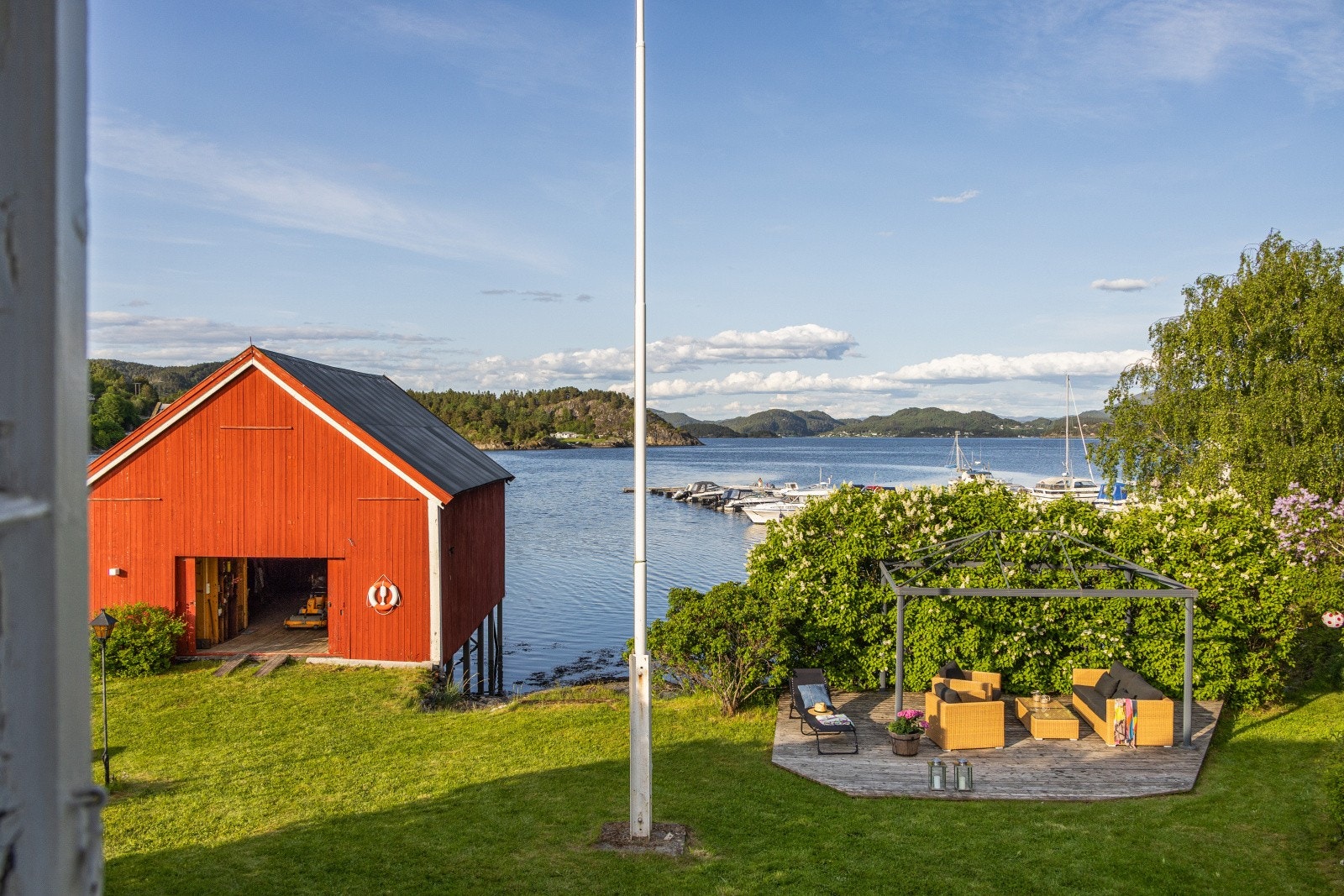 Båthuset byr også på uante muligheter! Galleribilde