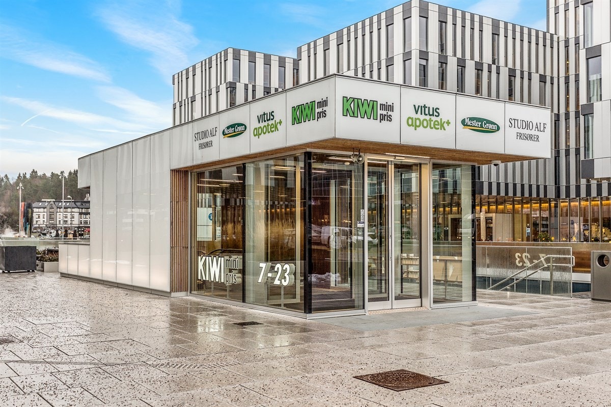 Fornebuporten Kiwi. Galleribilde