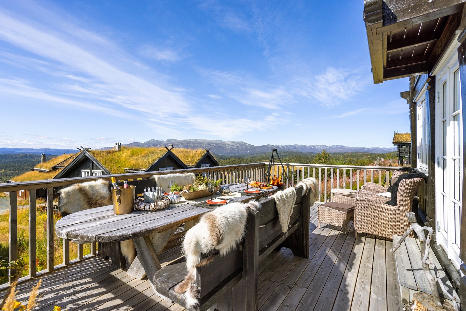 Ski inn/ut, perfekte solforhold og nydelig utsikt! Galleribilde