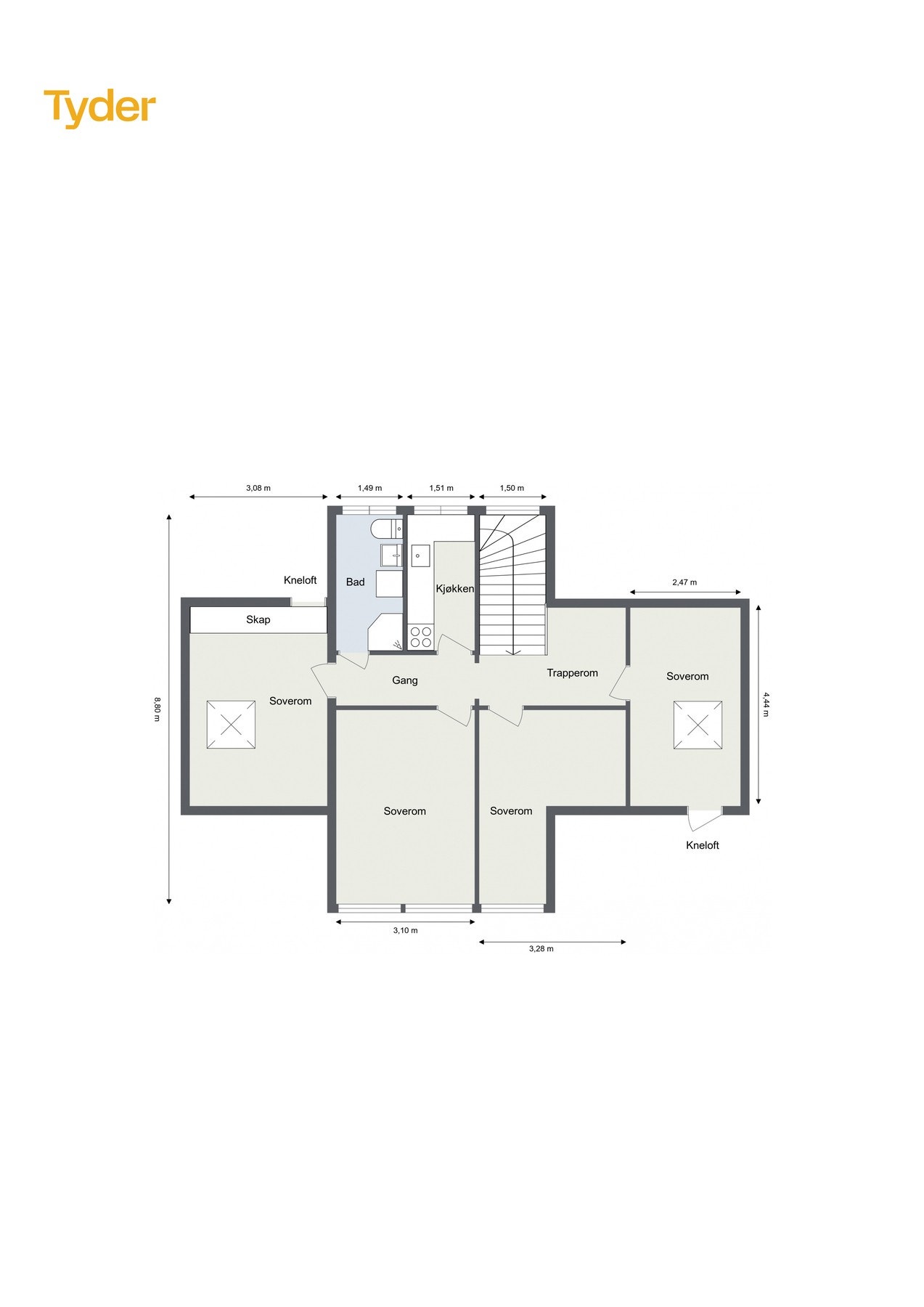 Bamseveien 26 - 2. etasje. Galleribilde