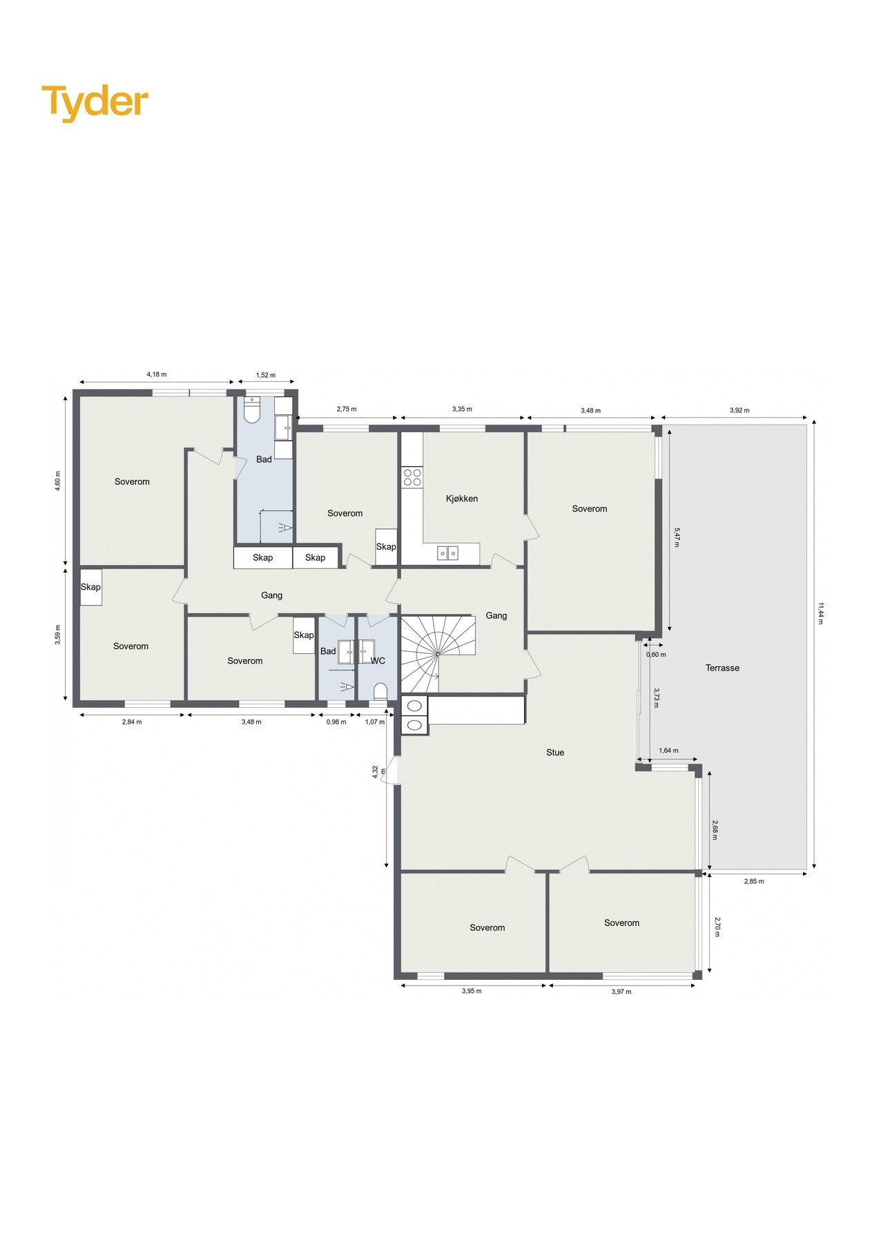 Bamseveien 24 - 1. etasje. Galleribilde