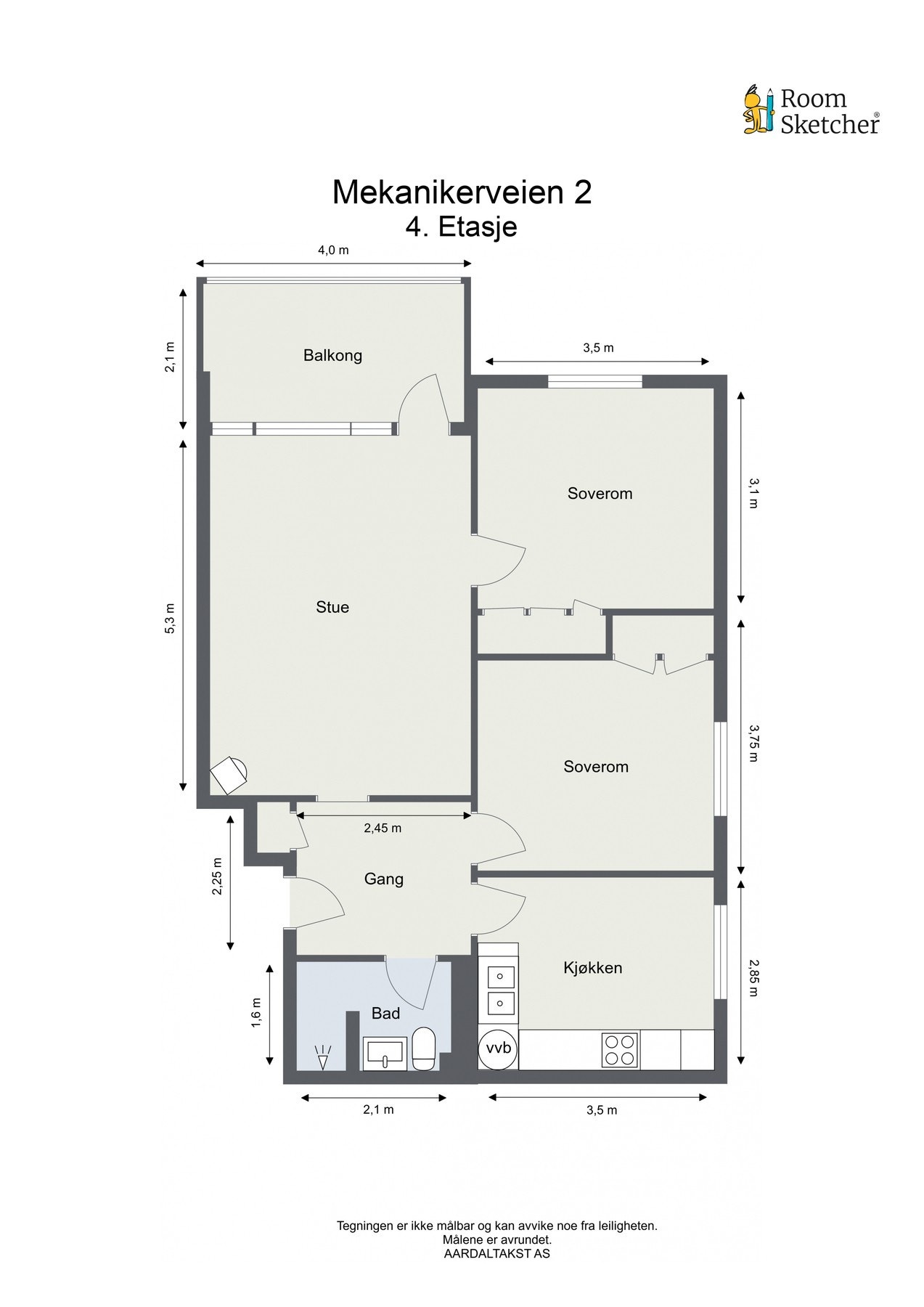 Planskisse. Galleribilde