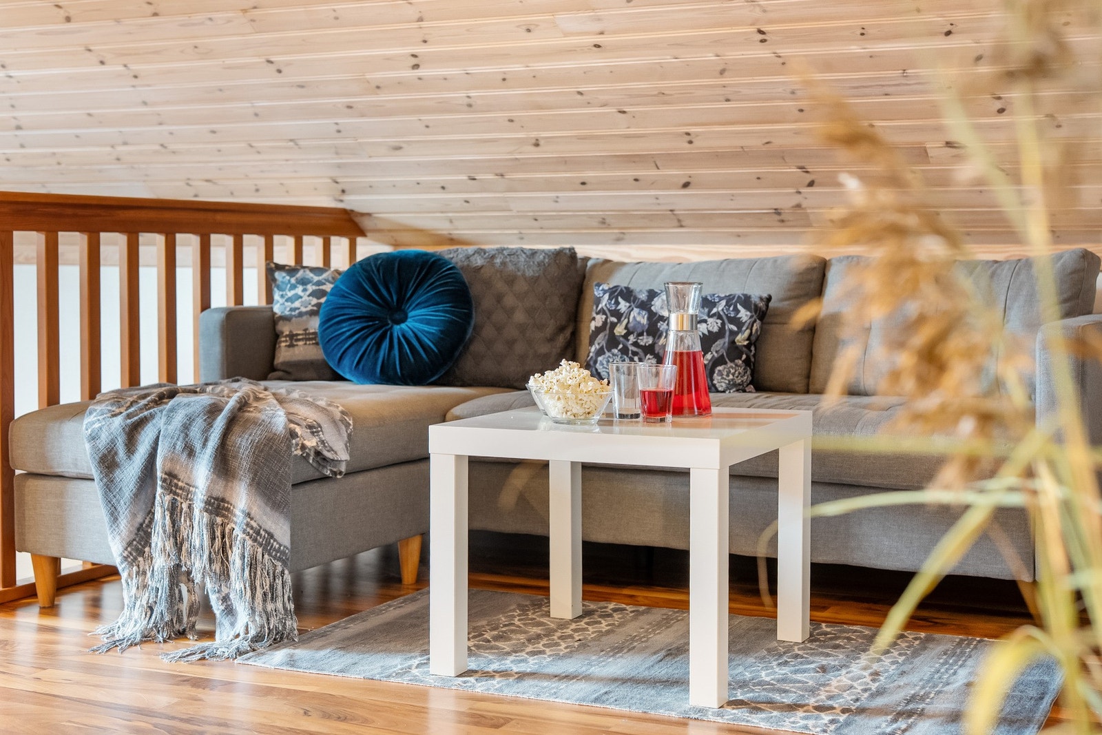 En fin ungdomsstue i andre etasje. Galleribilde