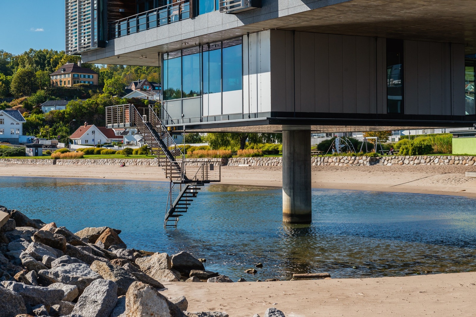 Farris bad ligger like i nærheten. Galleribilde