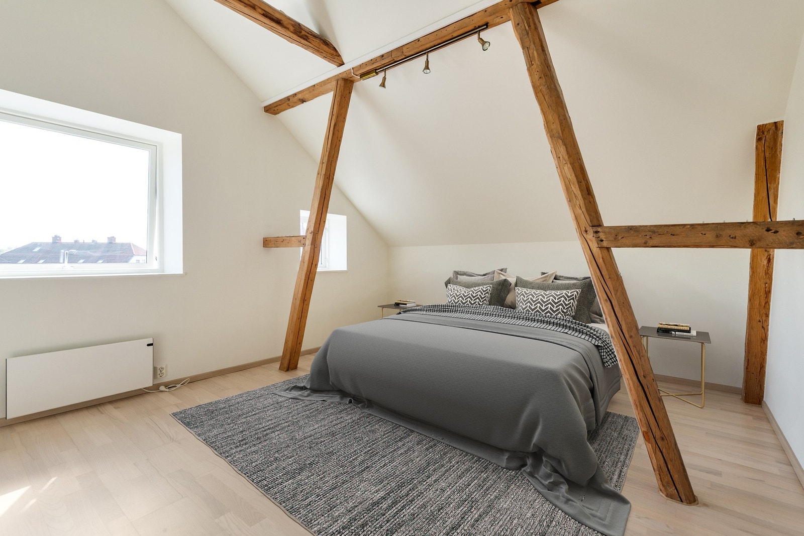 Stort og deilig master bedroom. Galleribilde