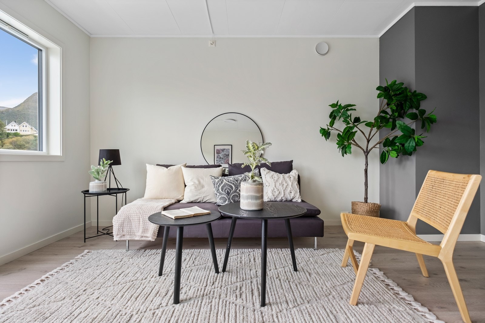 Romslig stue Galleribilde