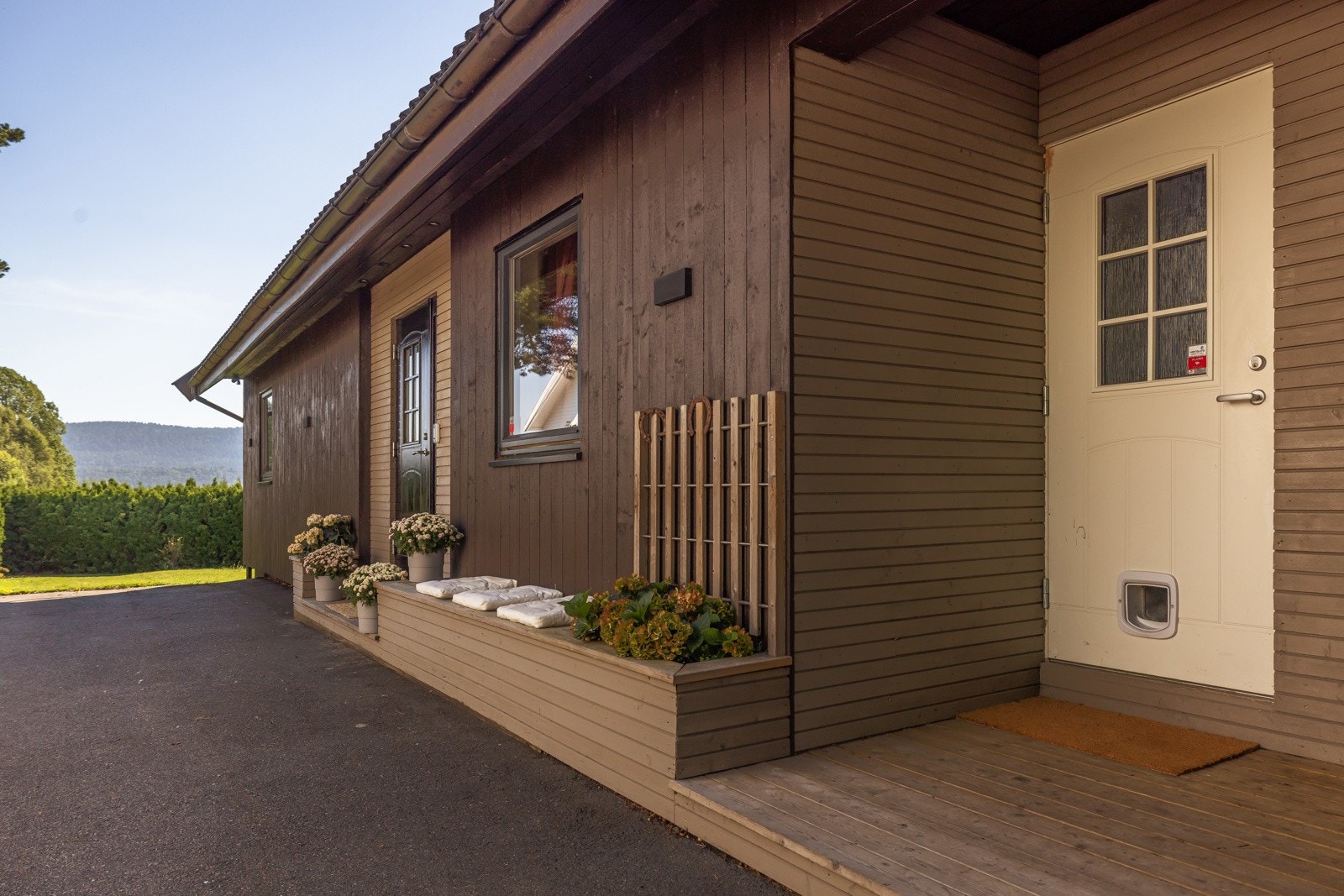 Hyggelig inngangsparti Galleribilde