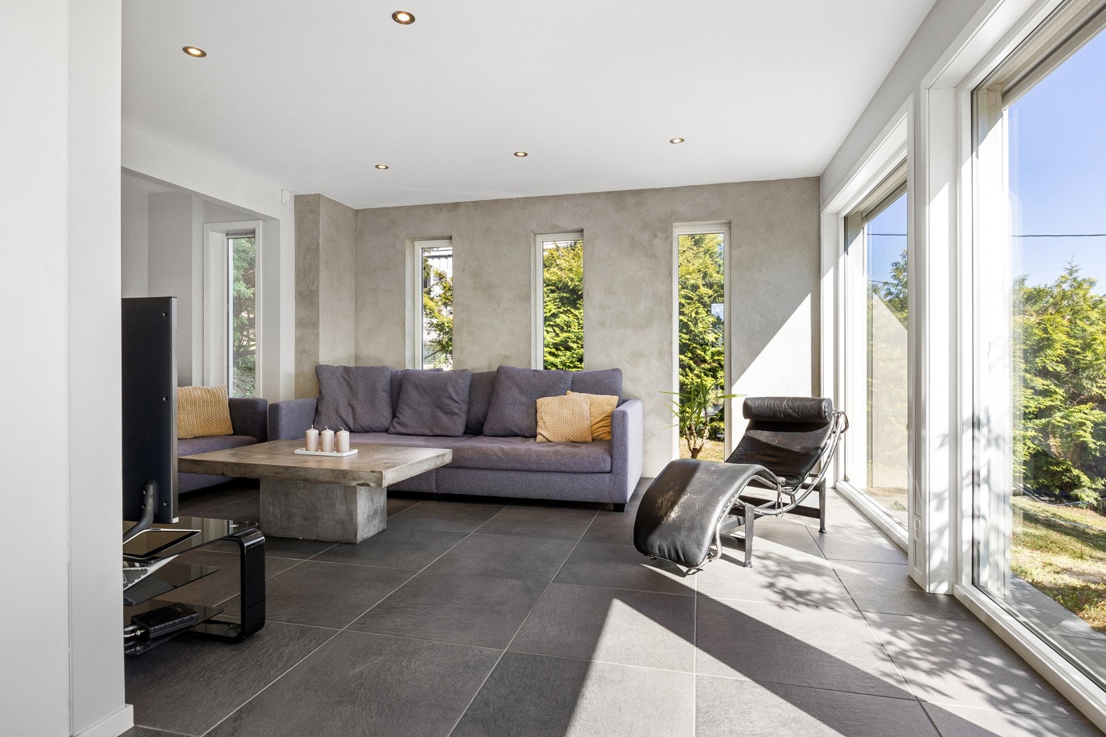 Luftig og fin tv-stue Galleribilde