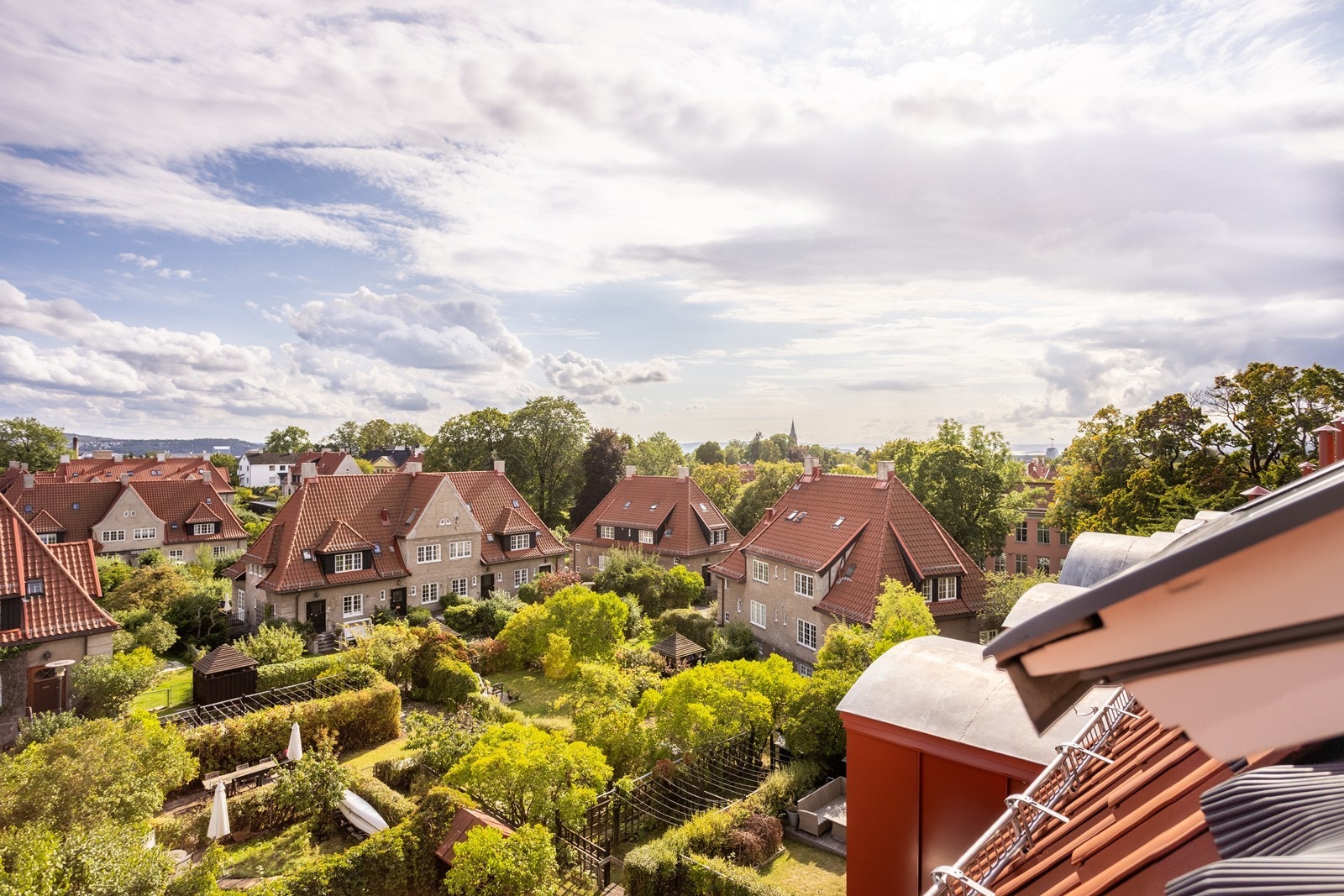 Nydelig utsikt fra rommet. Galleribilde