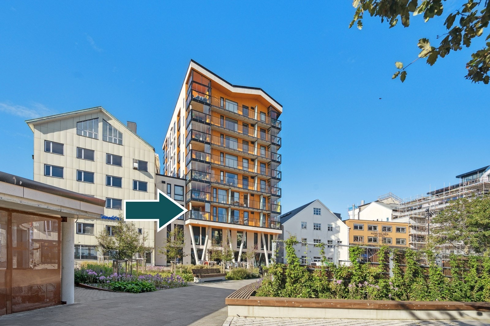 Leiligheten har god beliggenhet i byggets 3. etasje. Galleribilde