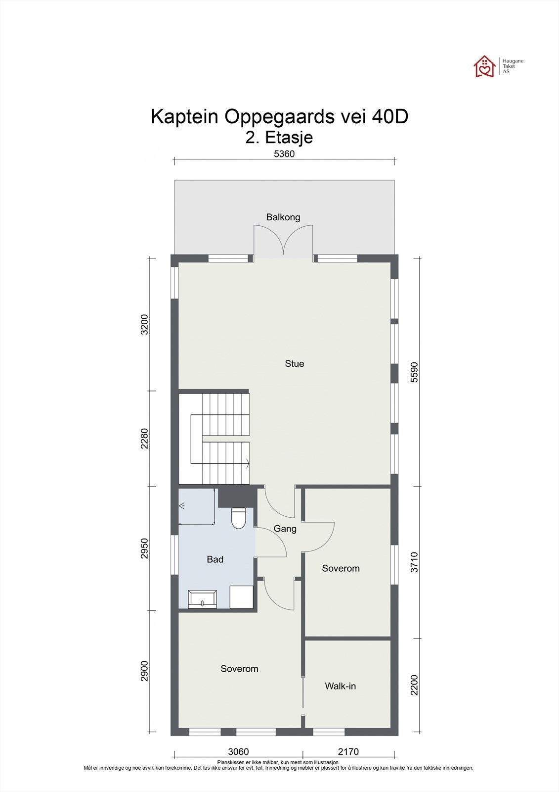 Kaptein Oppegaards vei 40D - 2. Etasje Galleribilde