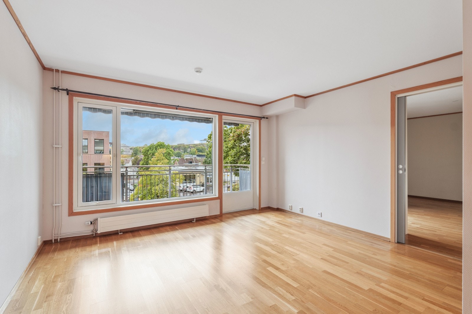 Stue med utgang til balkong Galleribilde