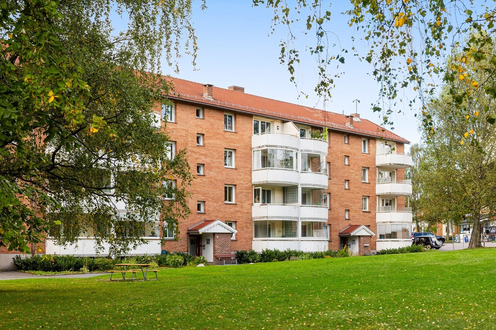 Borettslaget består av 313 andelsleiligheter. Galleribilde