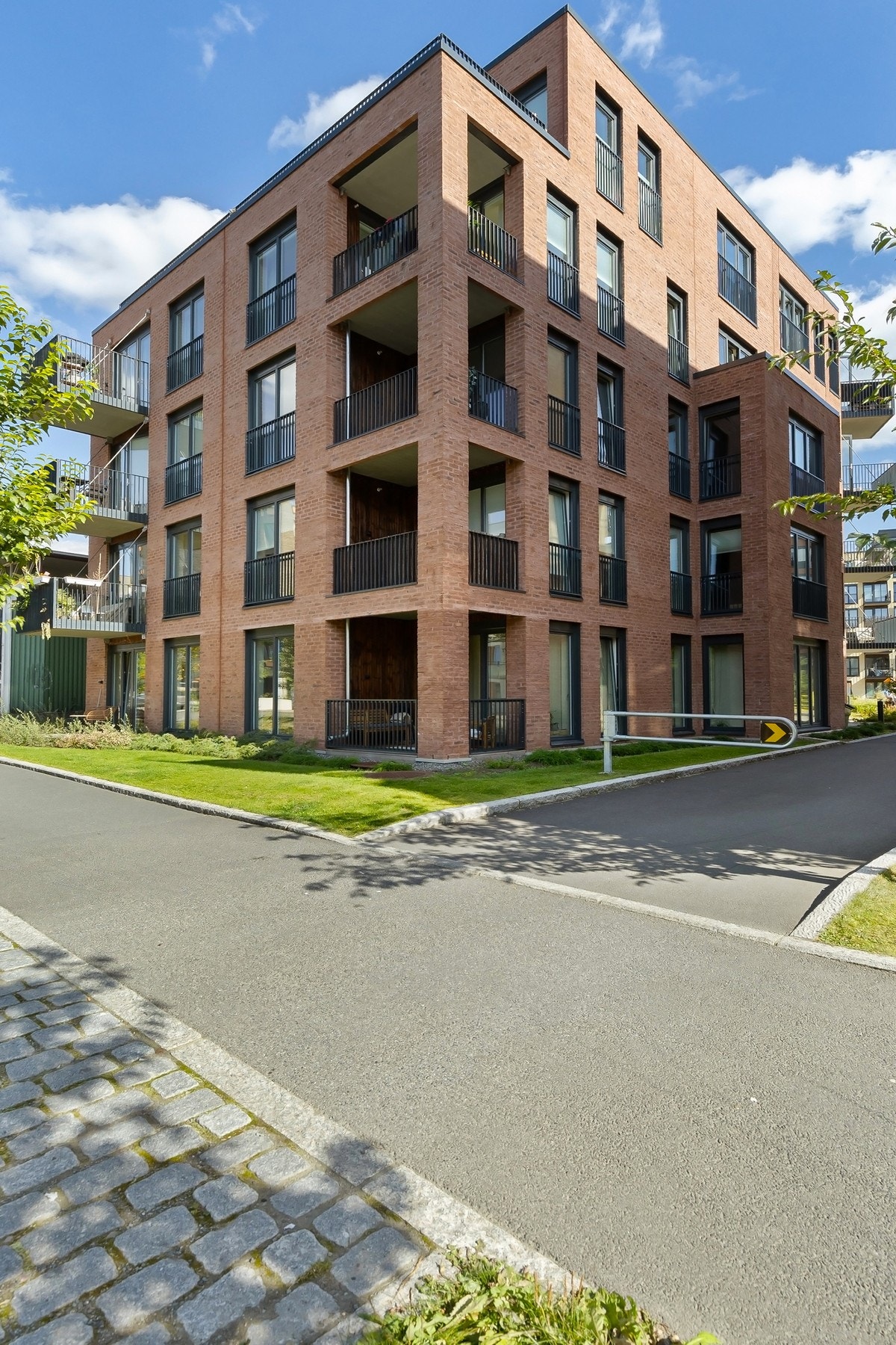 Moderne fasade. Galleribilde