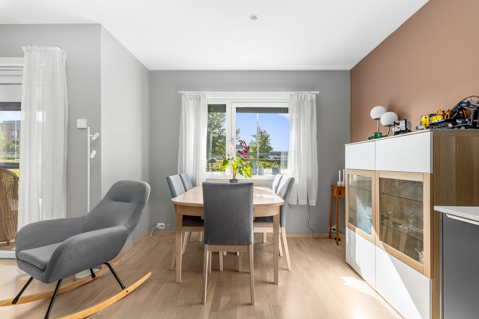 Leiligheten er av god størrelse. Galleribilde