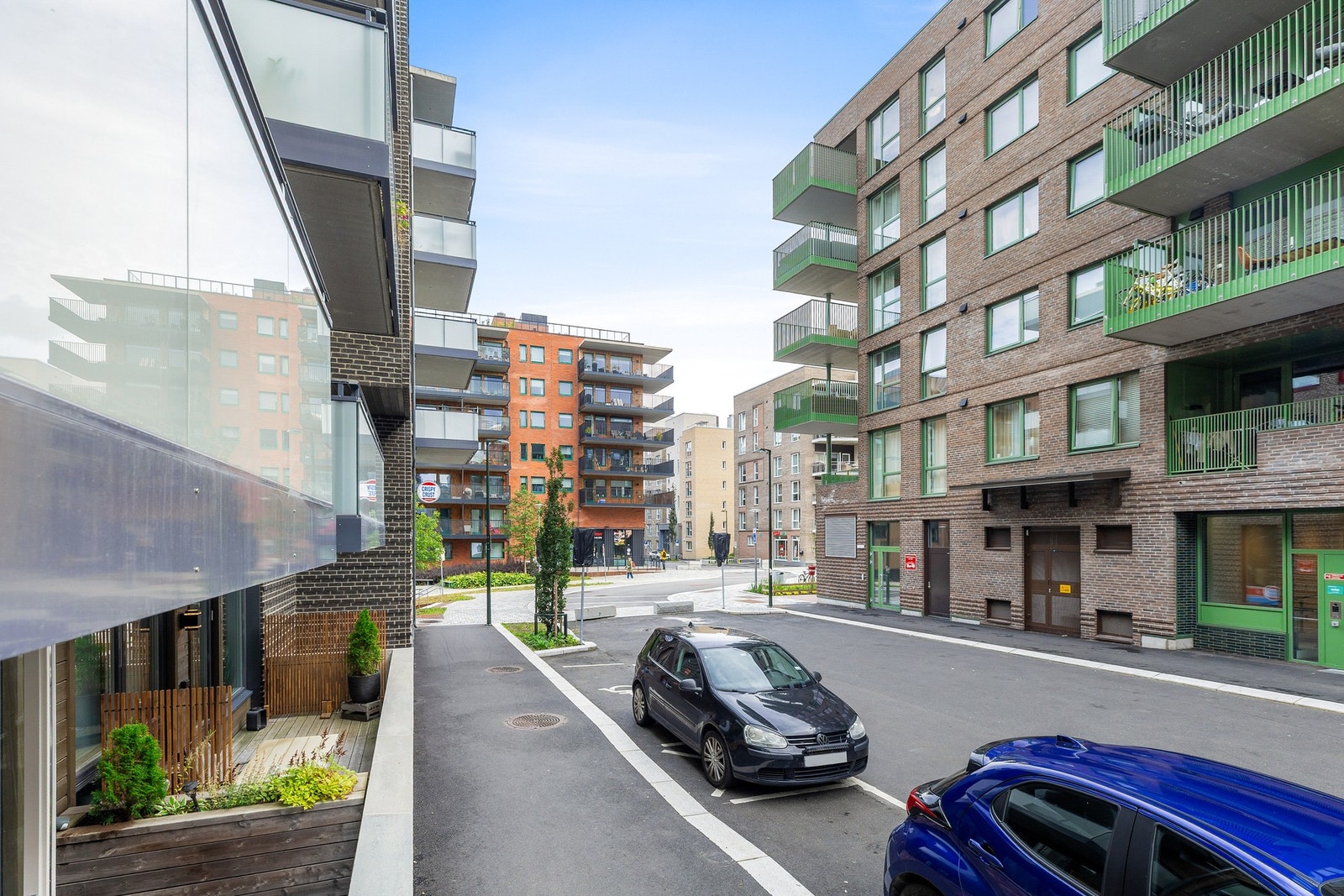 Perfekt uteplass for morgenkaffe eller hyggelige kvelder Galleribilde