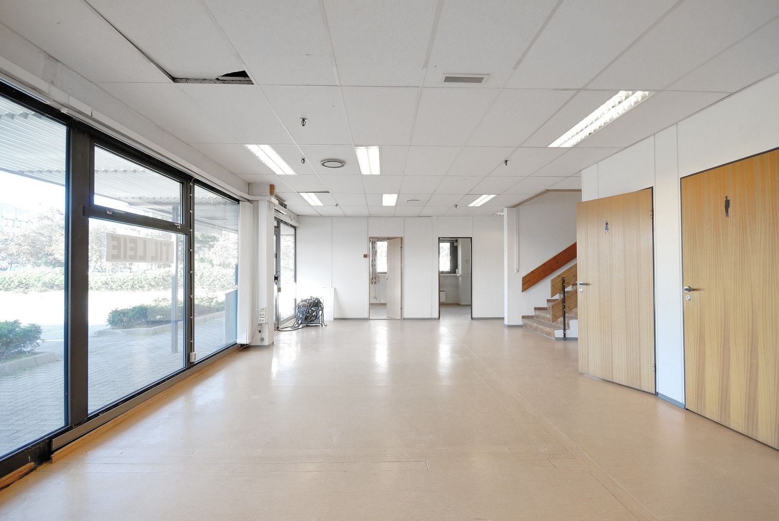 Kontorene er oppusset etter dette bildet er tatt Galleribilde