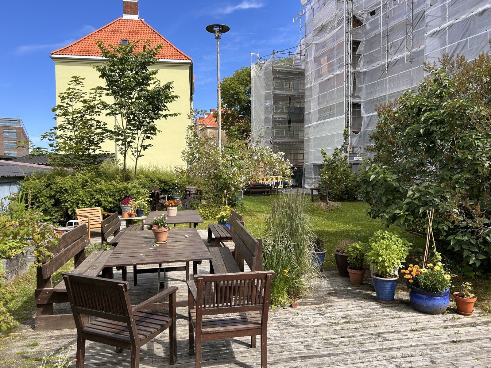 Skjermet fra gaten. Galleribilde