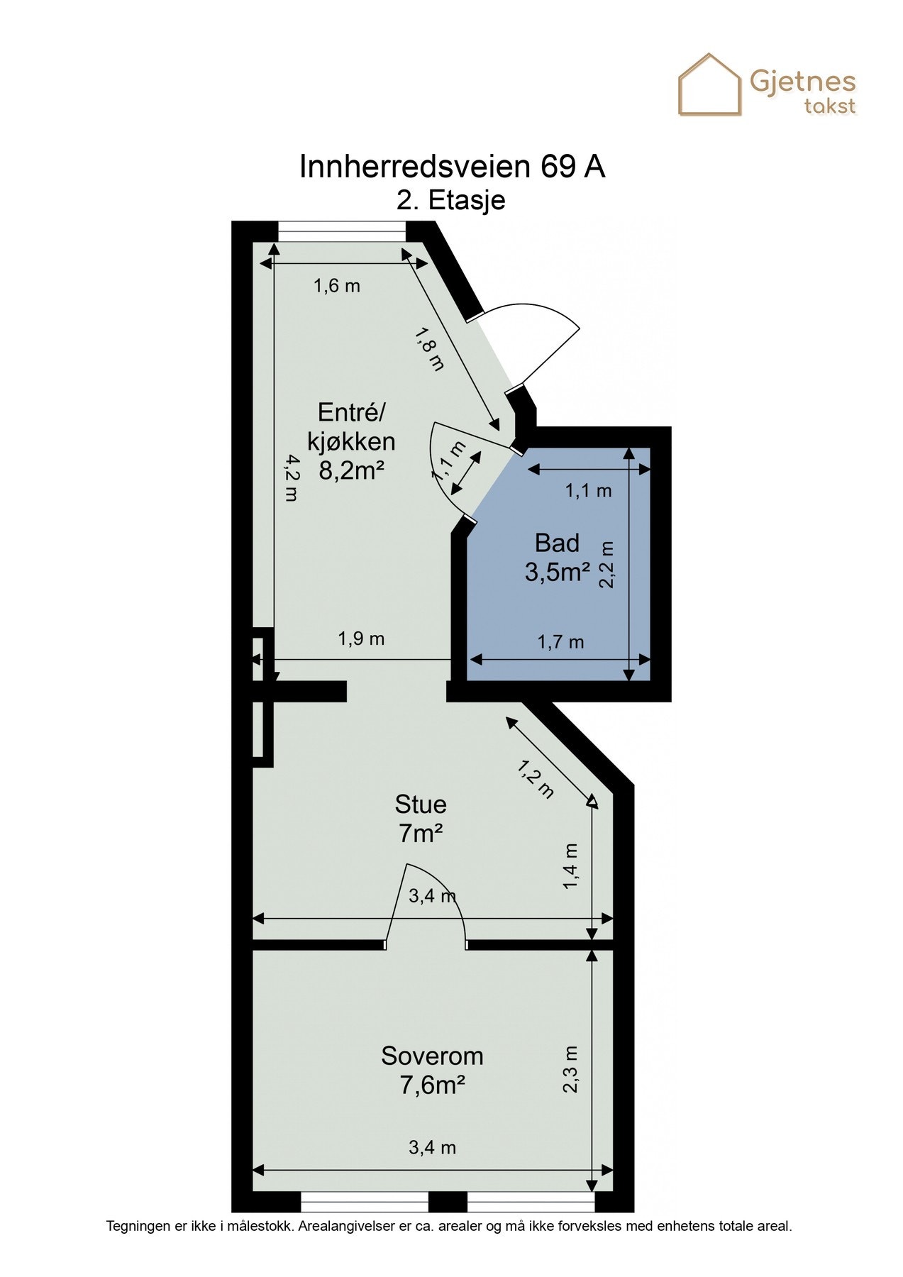 Planskisse. Galleribilde