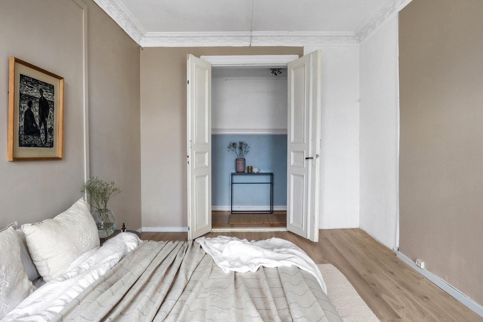 Soverommet har også doble dører. Galleribilde