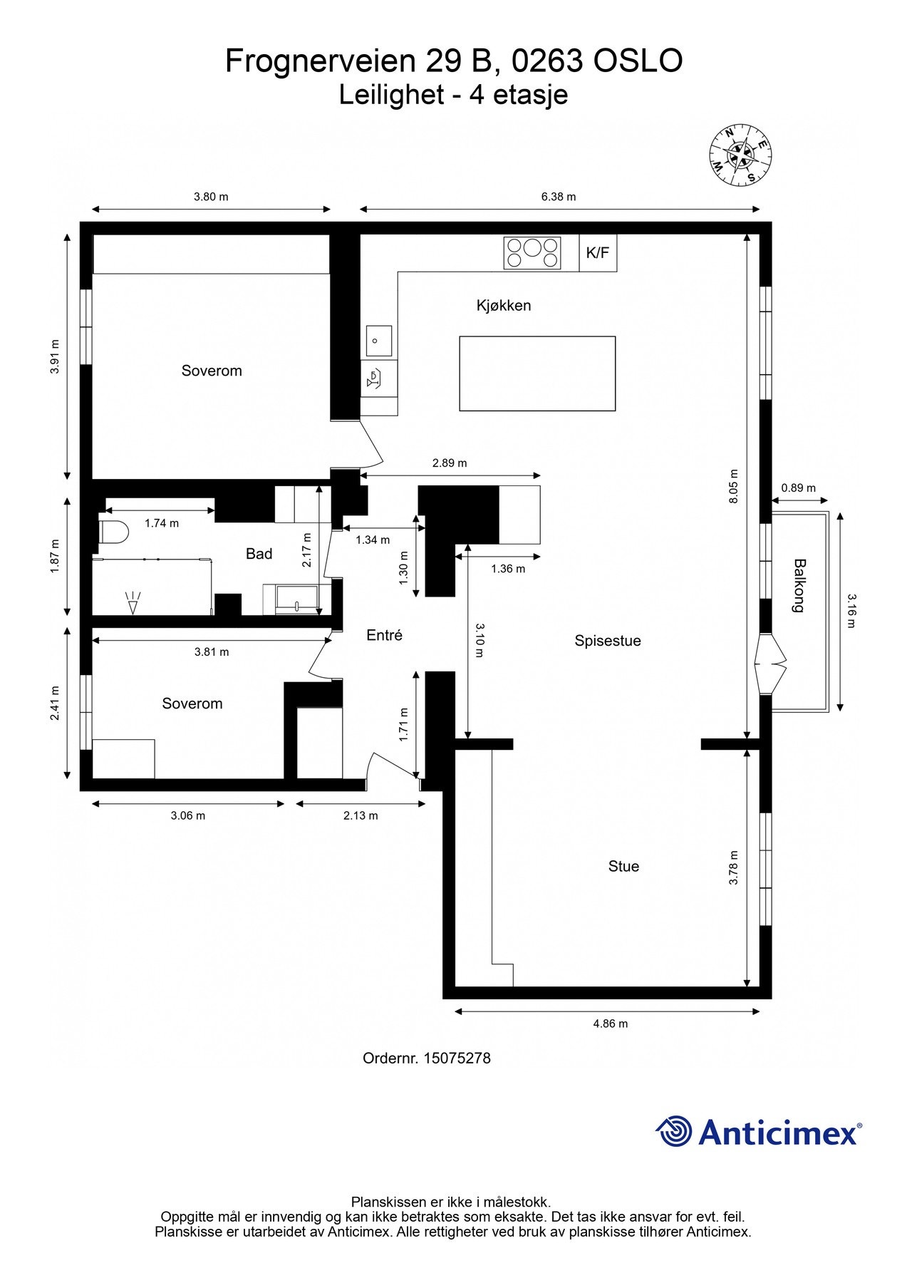 Plantegning. Galleribilde