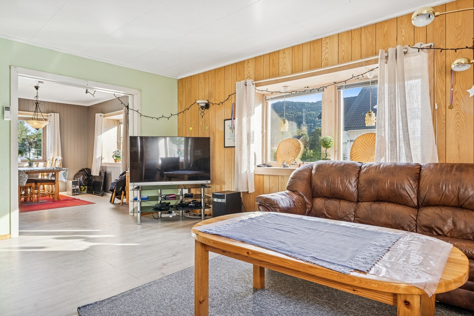 Romslig stue Galleribilde