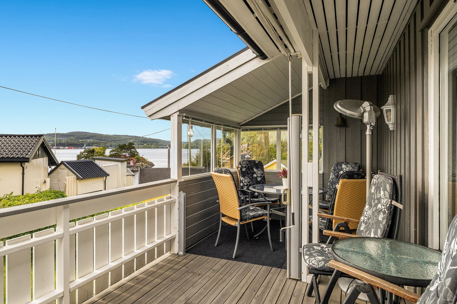 FAVORITTPLASSEN: Her nytes solrike dager og sene sommerkvelder. Galleribilde