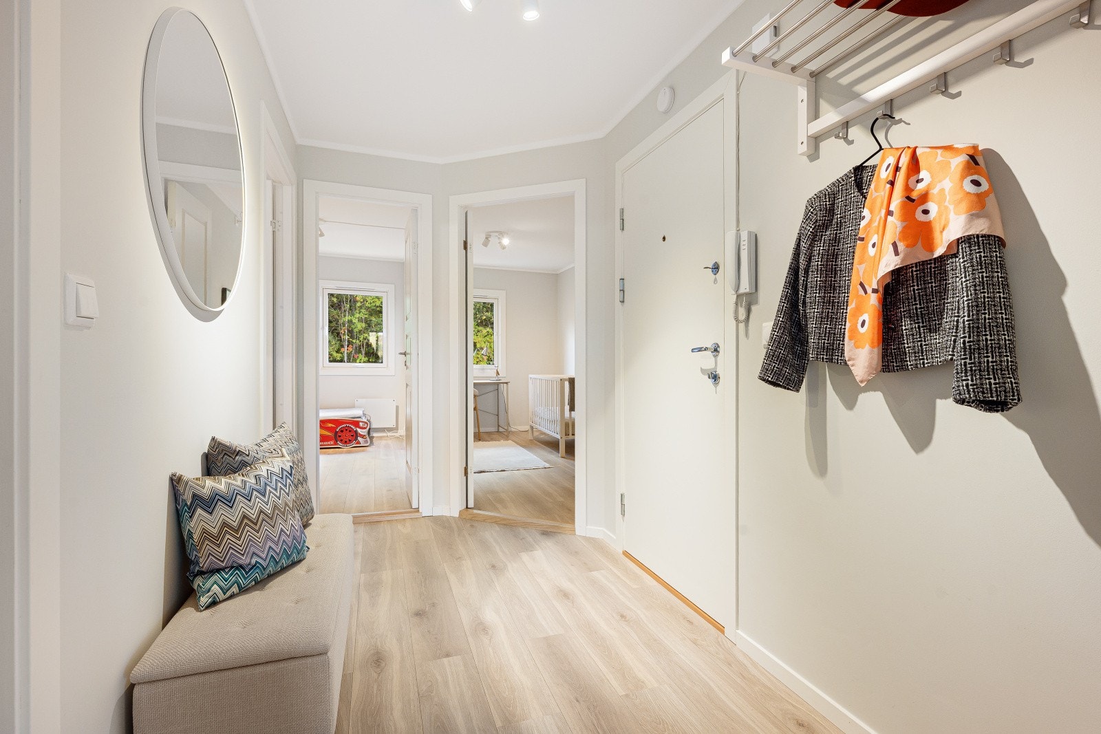 Velkommen inn! Inngangspartiet. Galleribilde