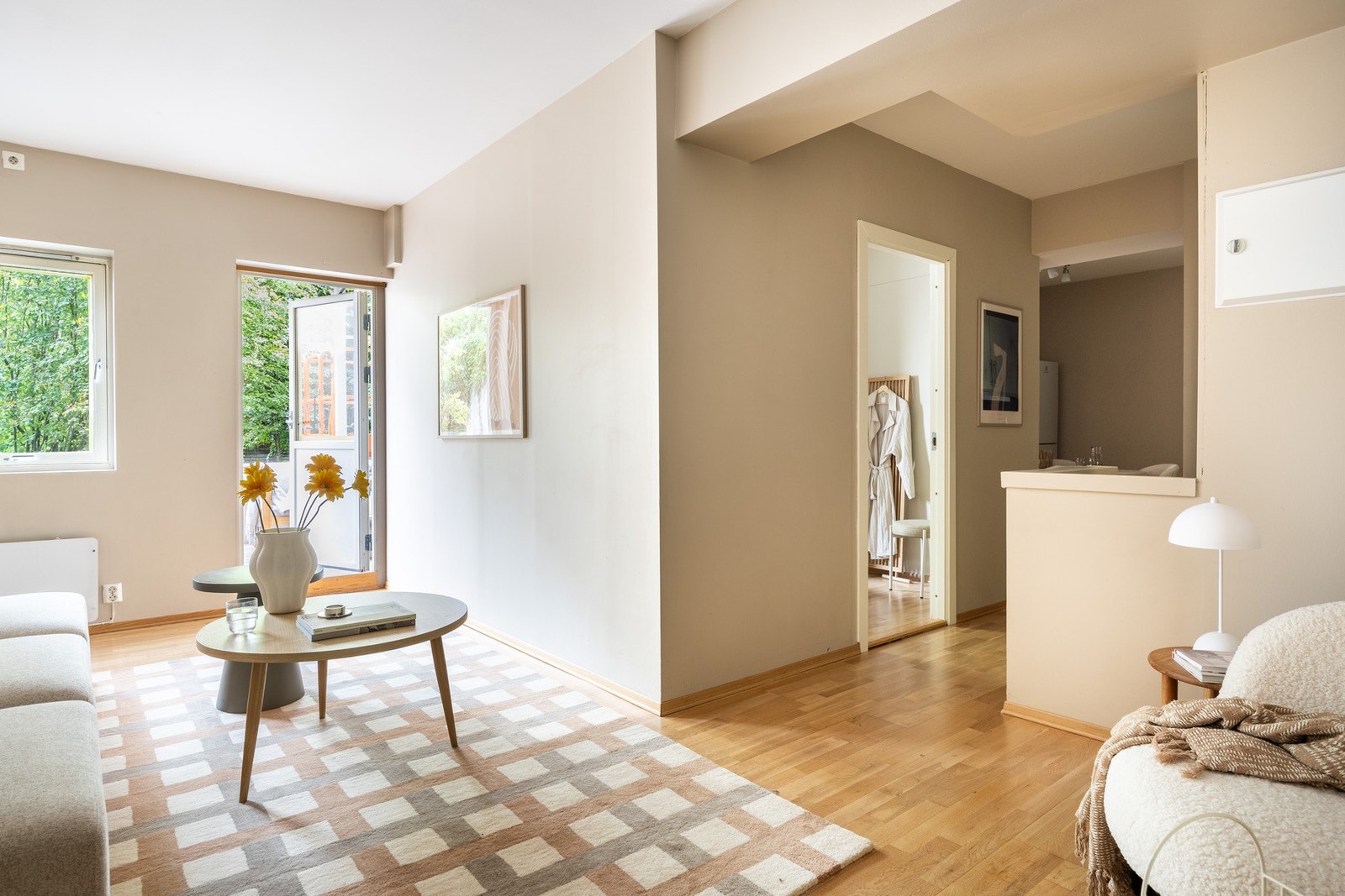 Leiligheten har en godt utnyttet og innholdsrik planløsning. Galleribilde