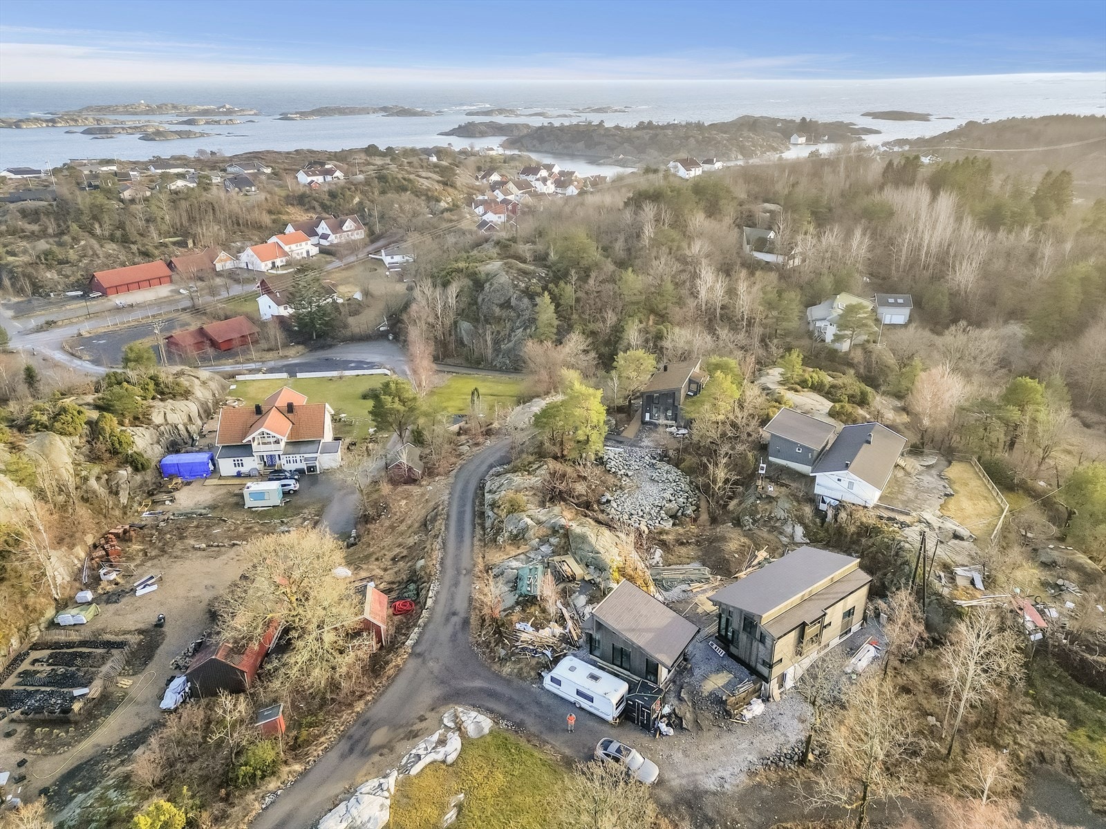 Kort vei til Brekkestø brygge, ca. 500 meter Galleribilde