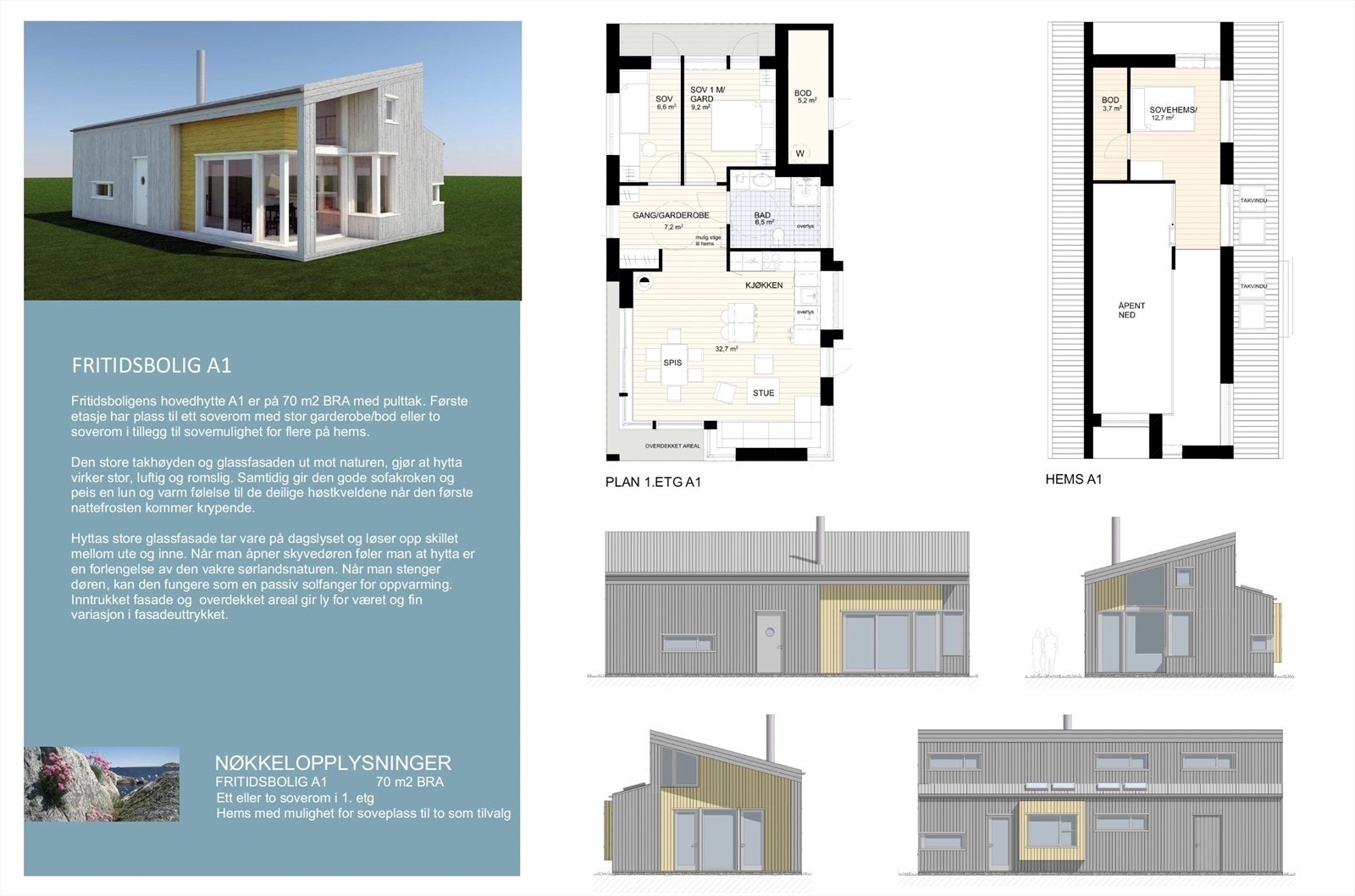 Forsalg til hytte på tomten Galleribilde