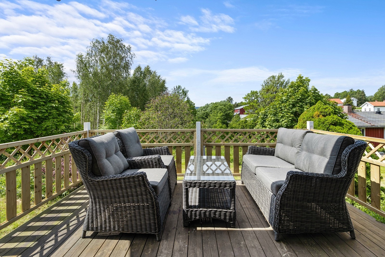 Usjenert og solrikt Galleribilde