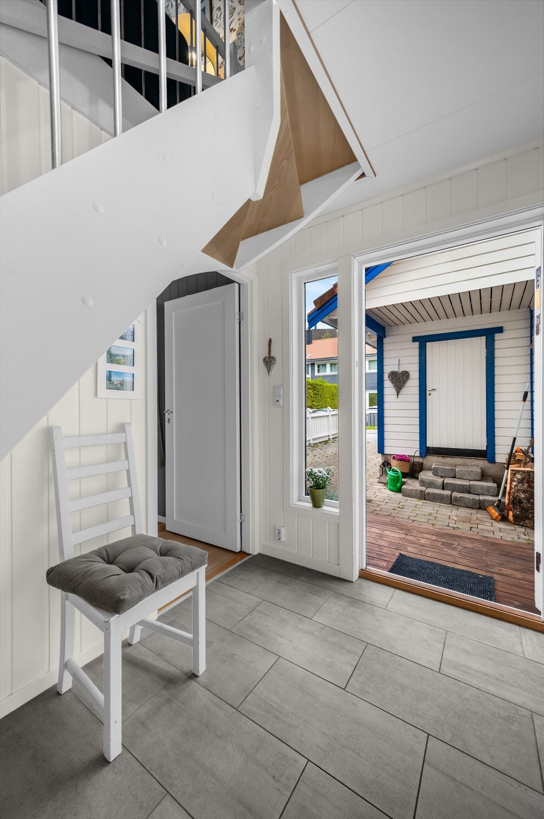 Hyggelig inngangsparti. Galleribilde