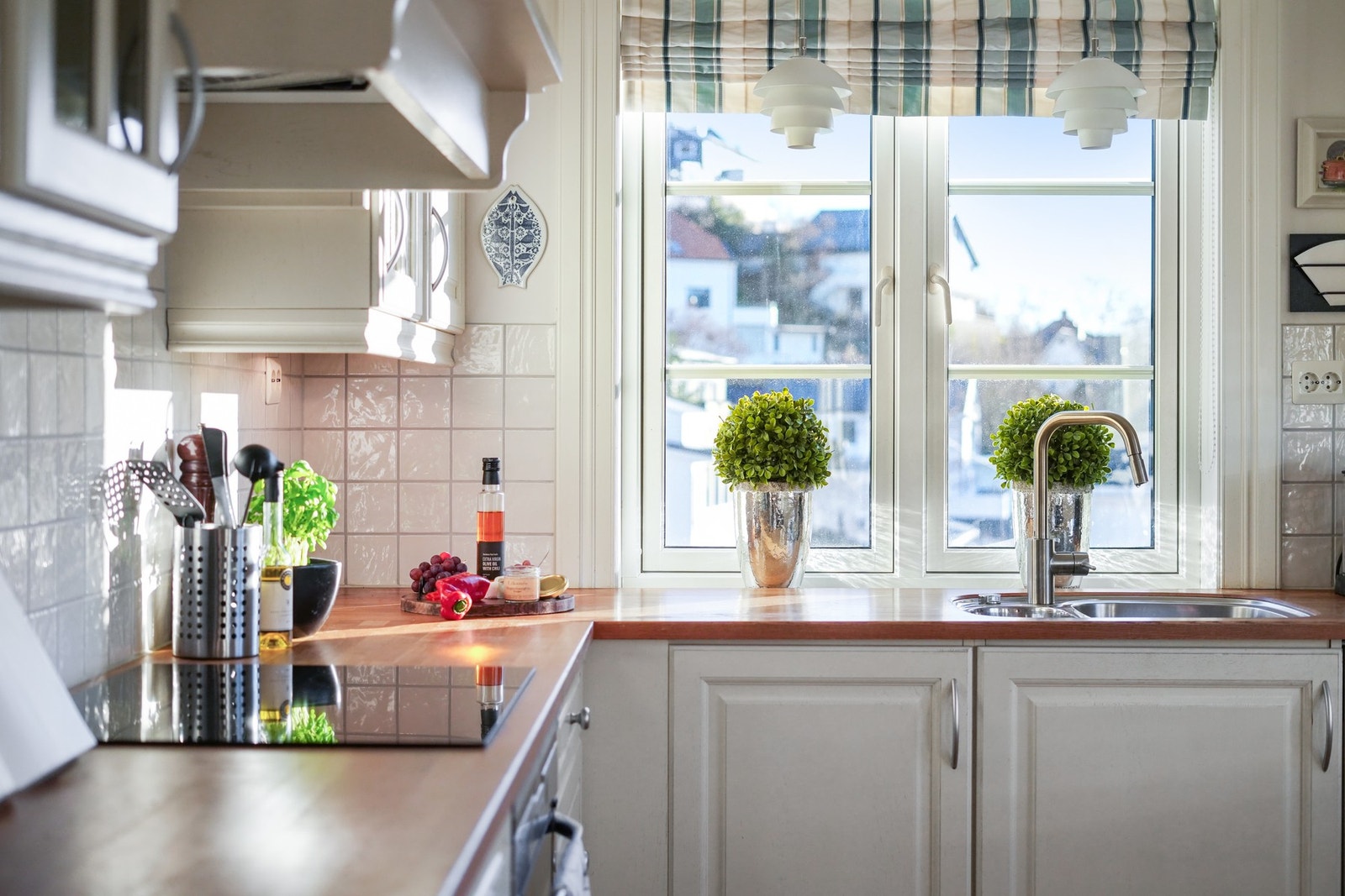 Hvitevarene medfølger i handelen. Galleribilde