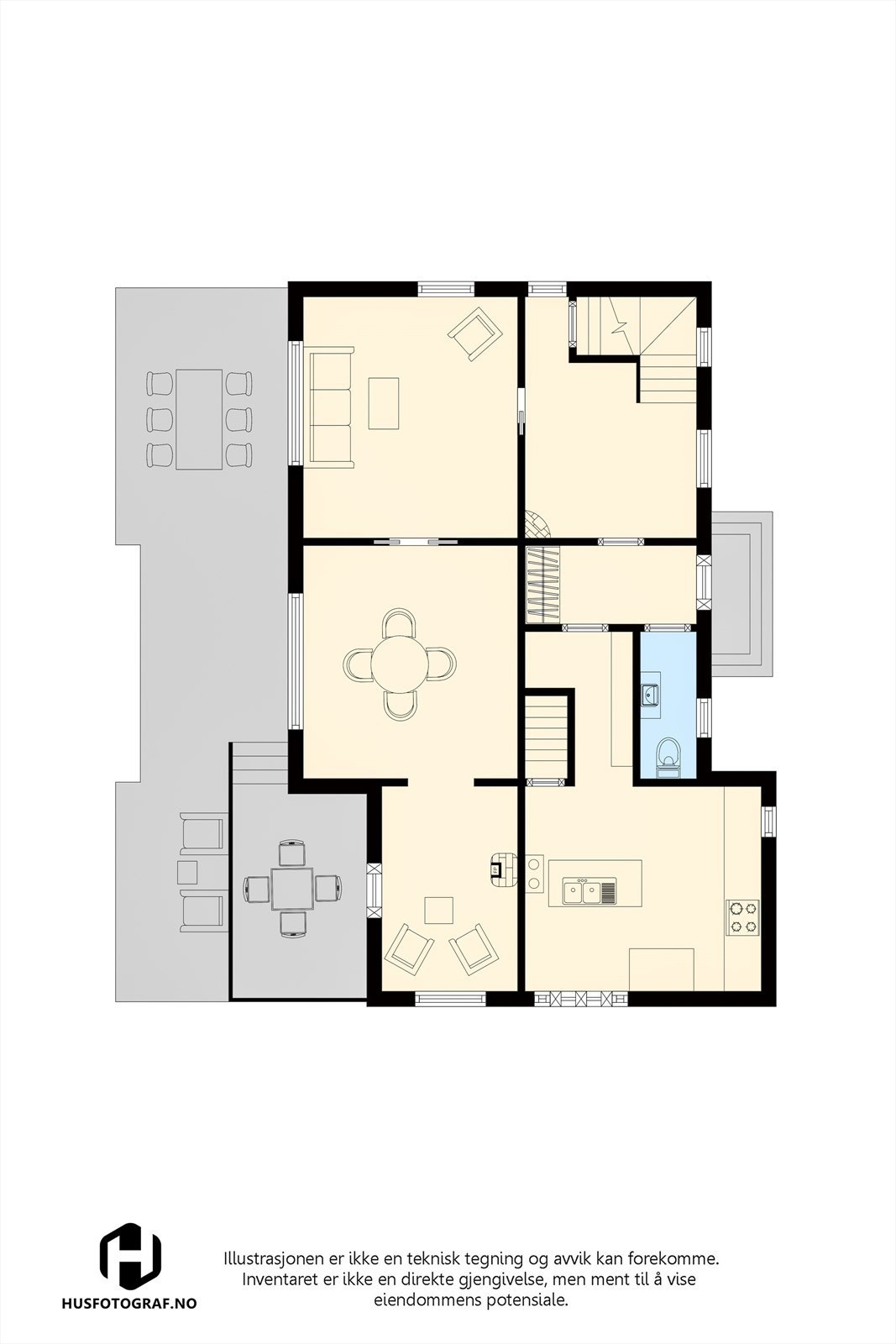 1. etasje Galleribilde