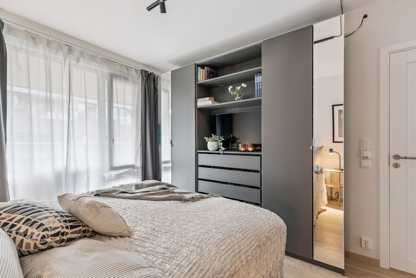 Hovedsoverom 12,8 kvm. Galleribilde