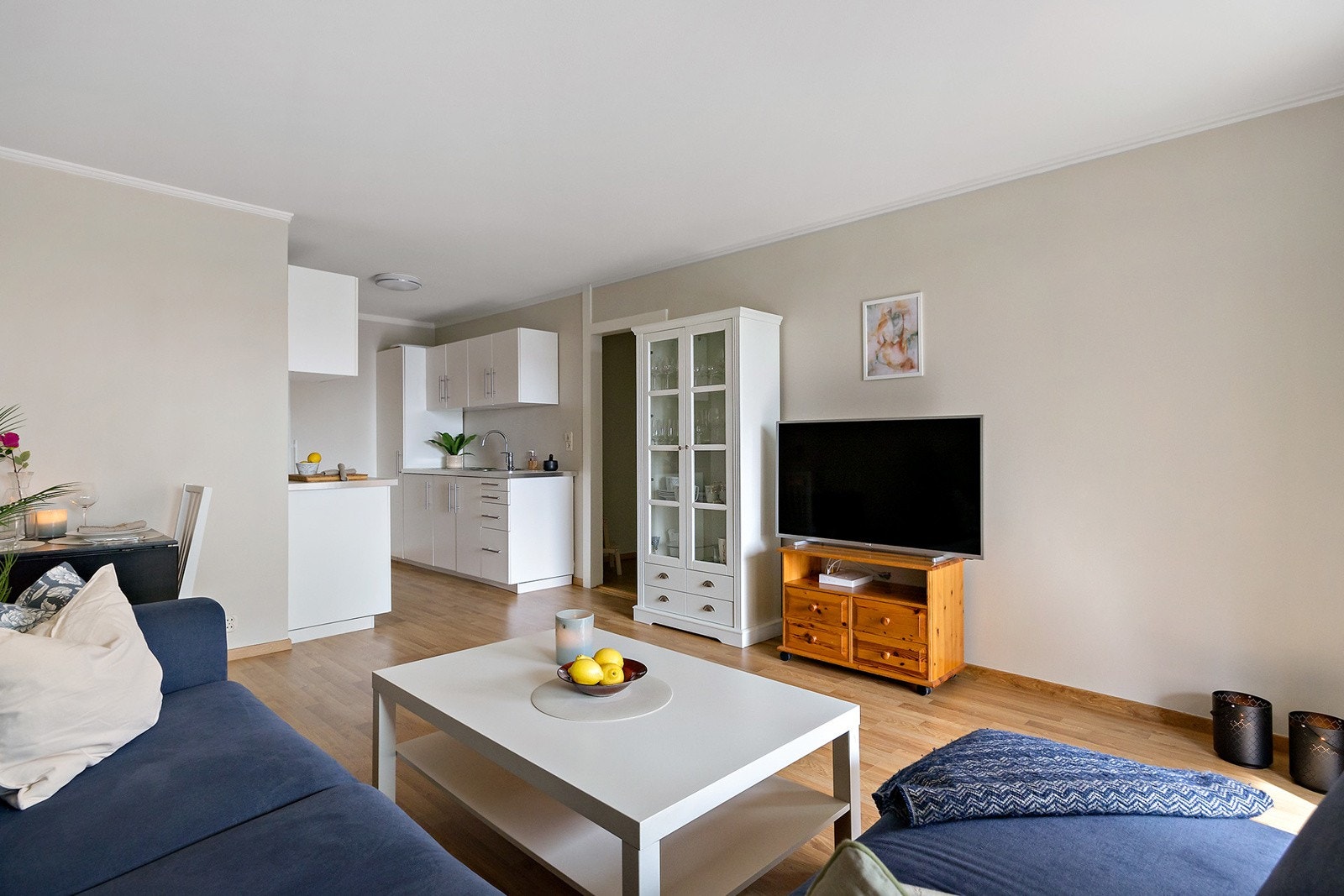 Areal effektiv stue Galleribilde