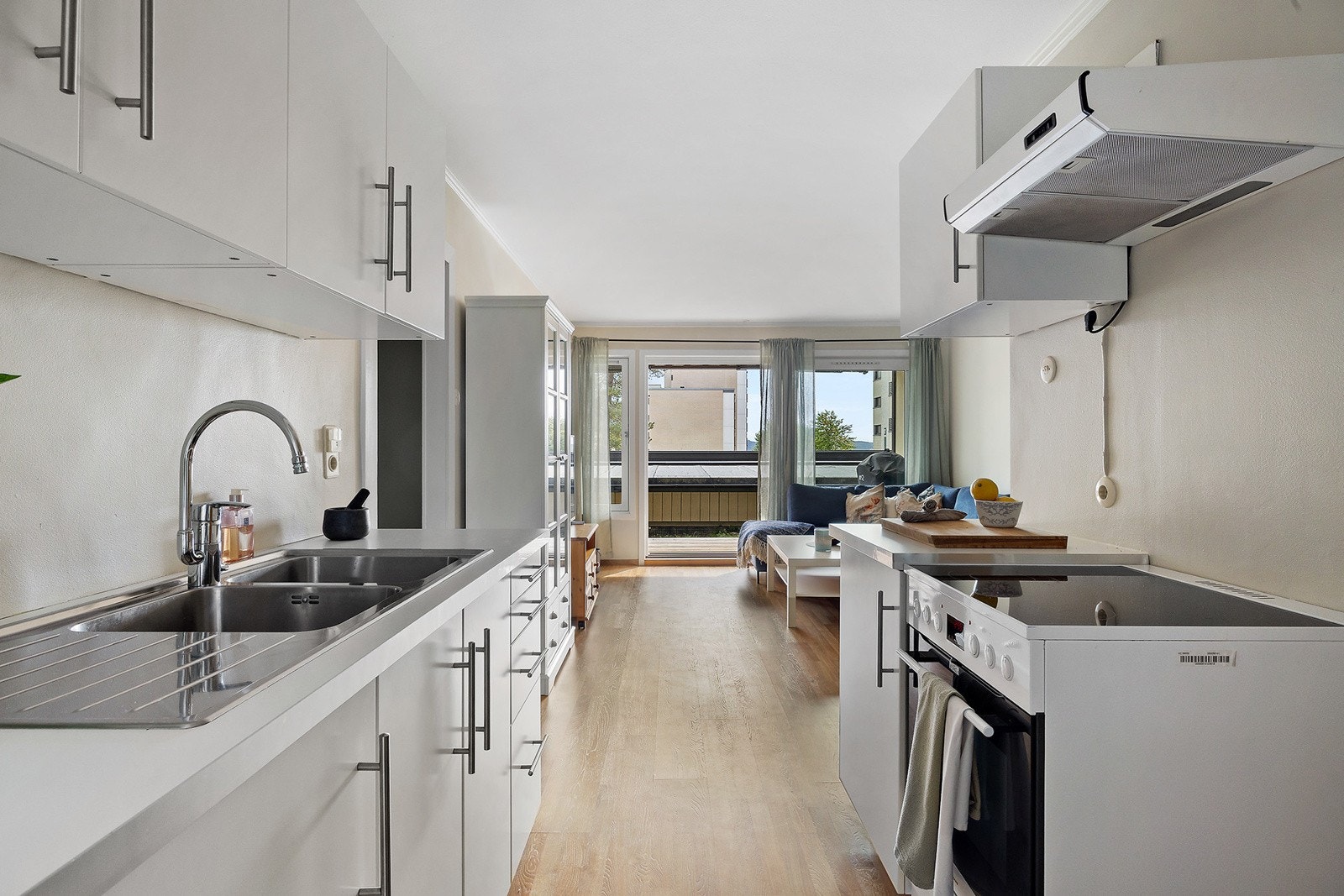 Lyst kjøkken! Galleribilde