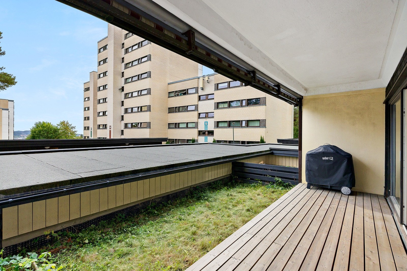 Her er det god plass til utemøblement Galleribilde