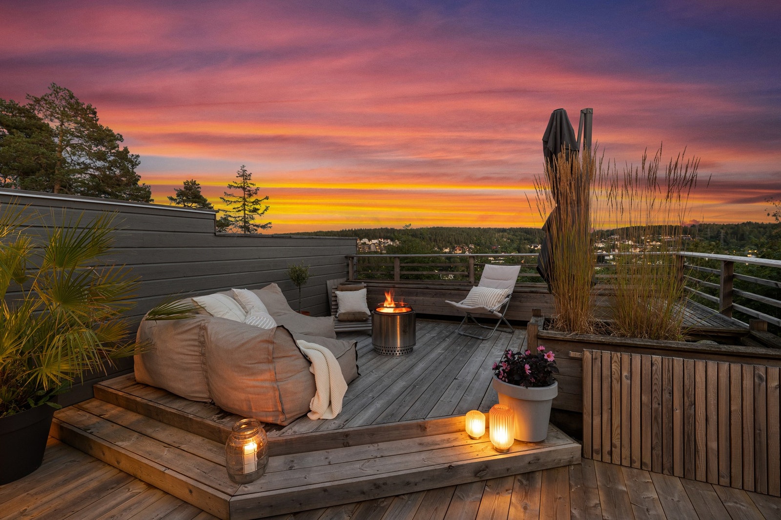 Et perfekt sted å avslutte en varm sommerdag! Galleribilde