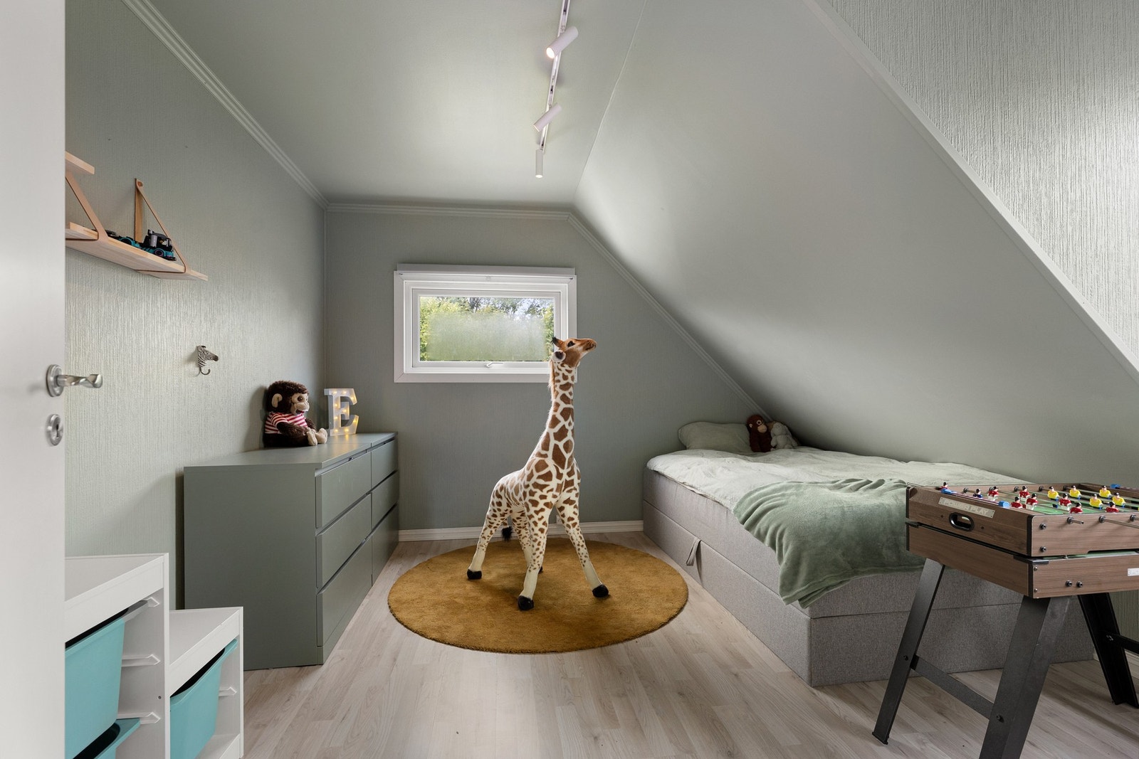 I 2. etasje finner vi også to gode barnerom. Galleribilde