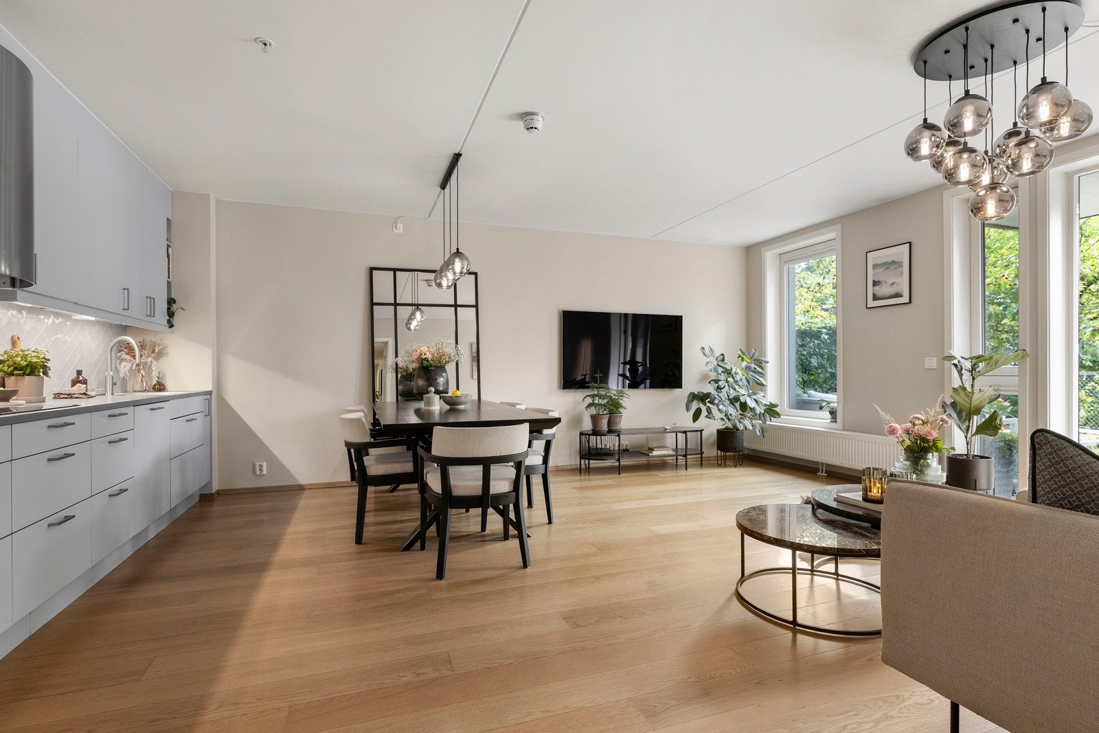 Vi beveger oss videre til stuen. Galleribilde