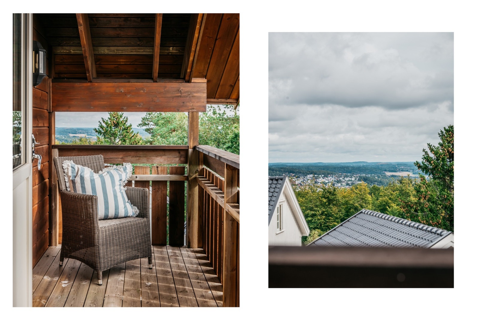 Uteplass med hyggelig utsikt. Galleribilde