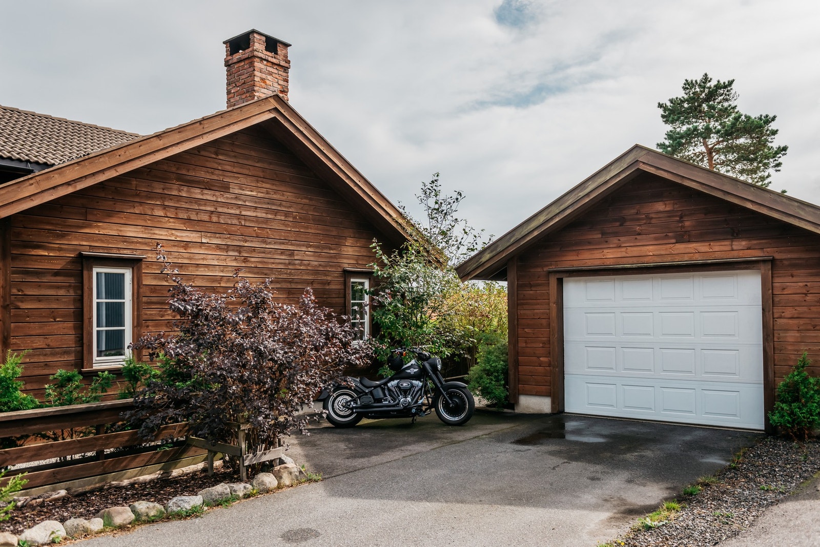 Garasje og gårdsplass Galleribilde