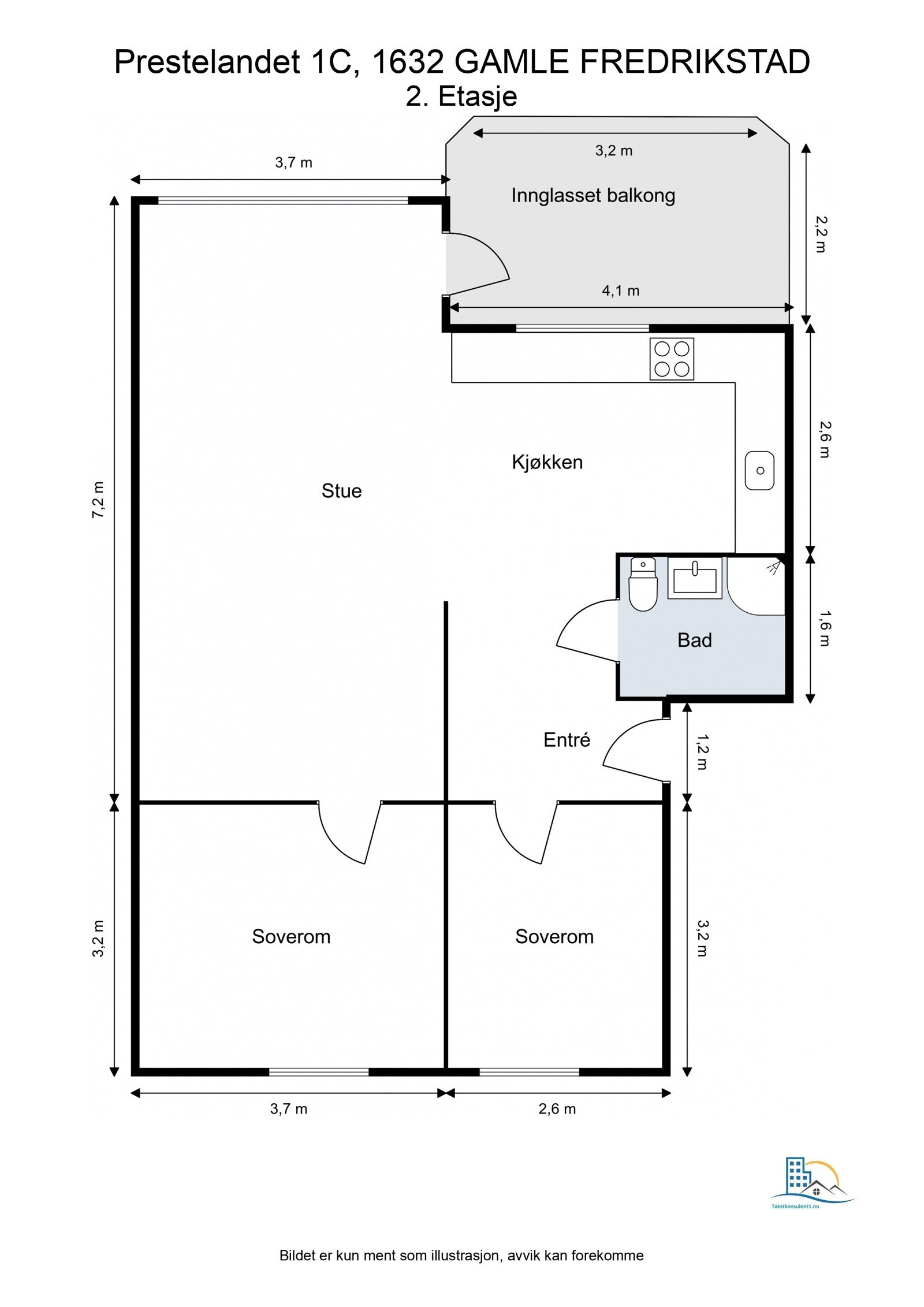 Plantegning Galleribilde