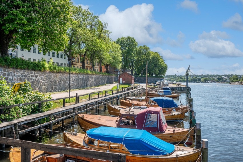 Elvepromenaden Galleribilde