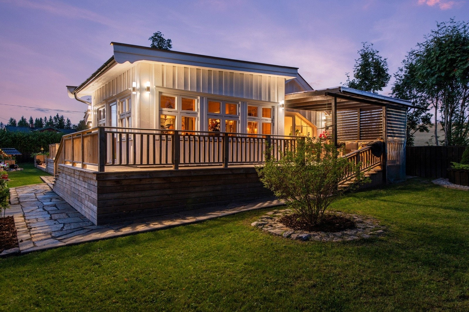 Kveldsstemning. Galleribilde