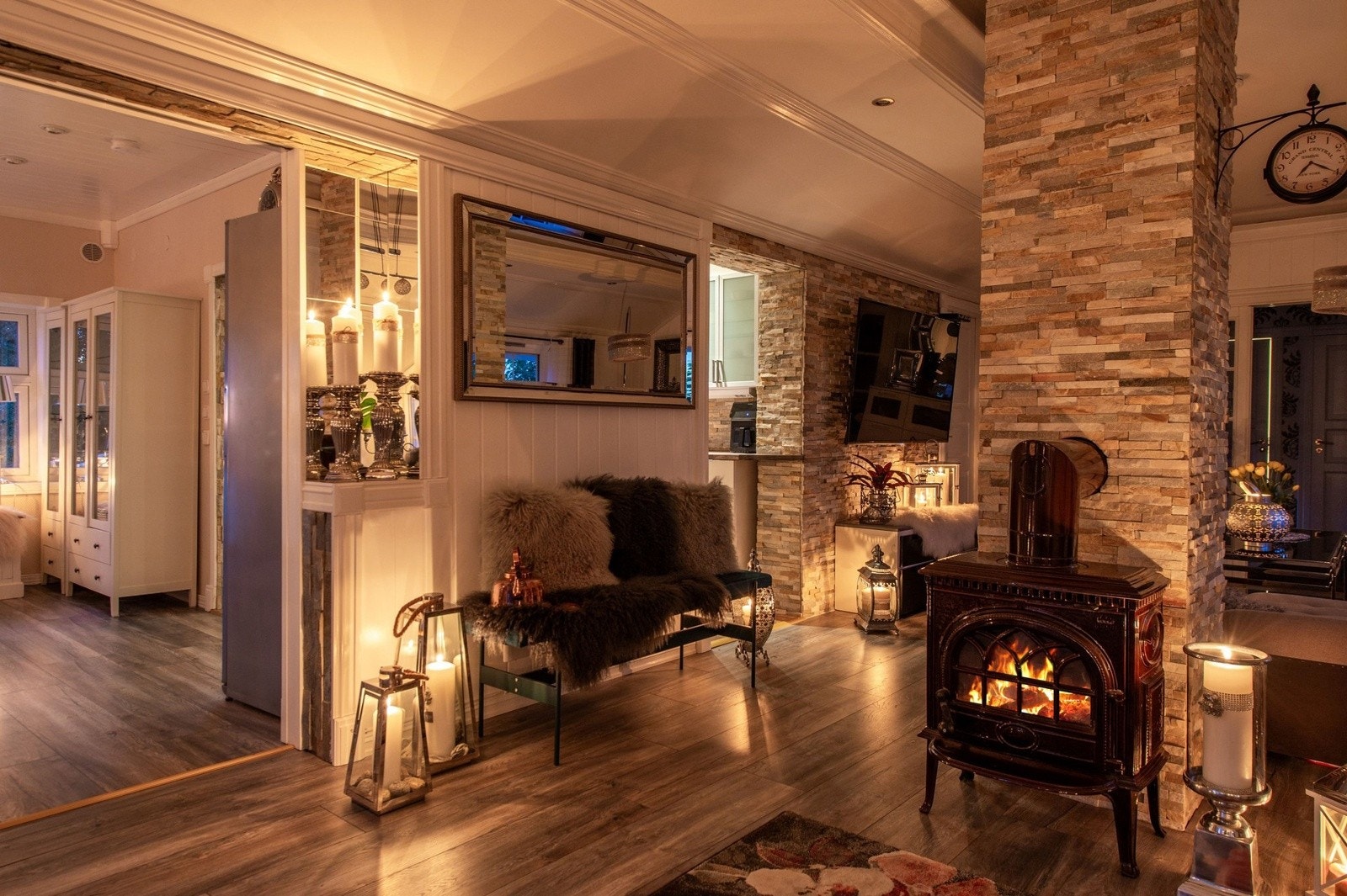 Kveldsstemning. Galleribilde